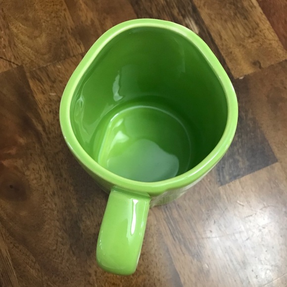 Rae Dunn TOXIC Halloween Mug ceramic green black coffee tea NWT - Picture 3 of 6